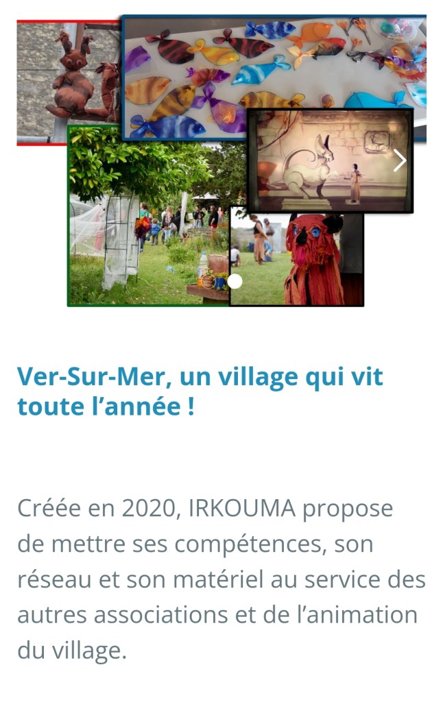 IRKOUMA Ver sur mer: Programmation et curiosités